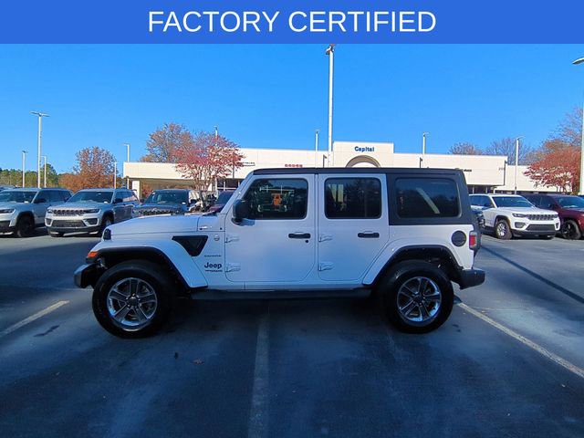 Certified 2021 Jeep Wrangler Unlimited Sahara image 2