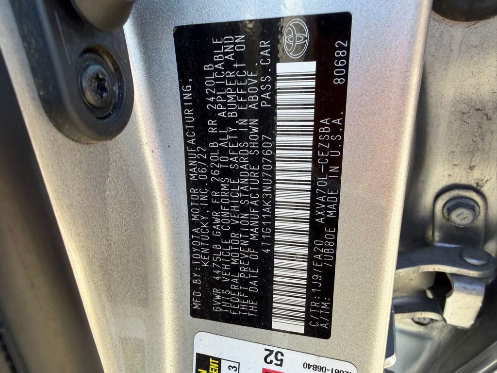 Used 2022 Toyota Camry SE image 29