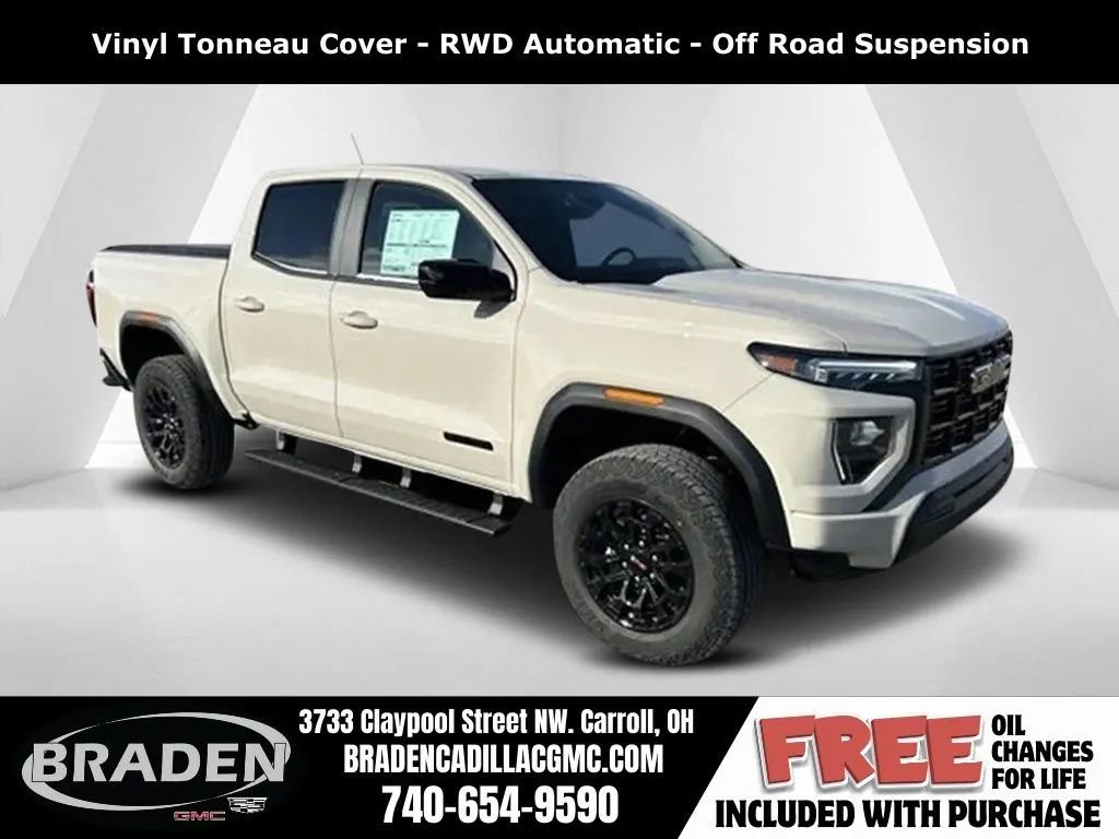 New 2026 GMC Canyon Elevation w/ LPO, Black Badging Package