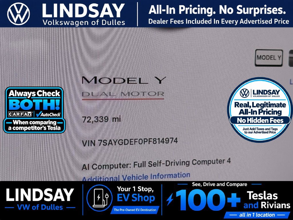 Used 2023 Tesla Model Y Performance AWD/4WD image 36