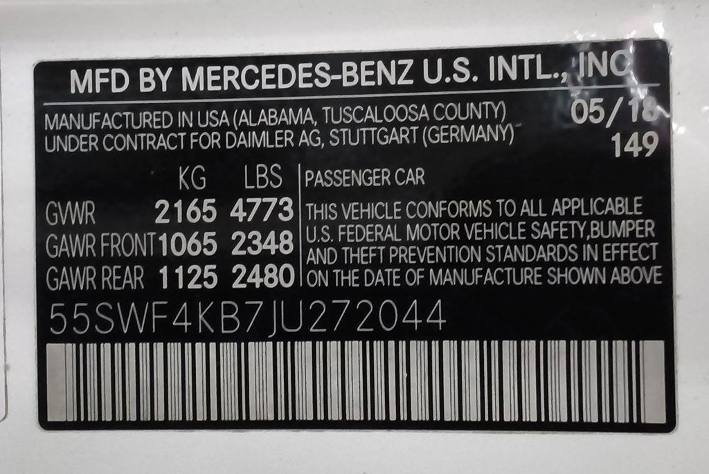 Used 2018 Mercedes-Benz C 300 4MATIC Sedan w/ Premium Package image 12