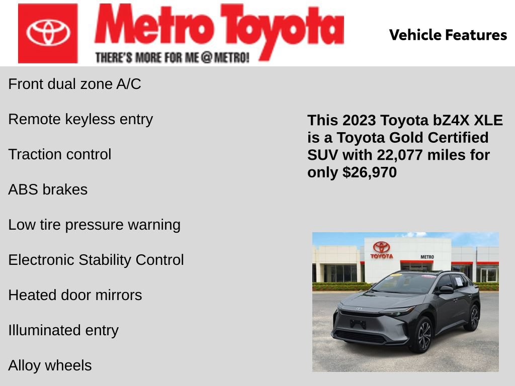 Certified 2023 Toyota bZ4X AWD w/ Weather Package image 21