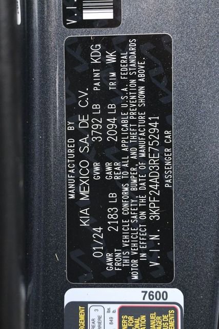 Used 2024 Kia Forte LX image 43