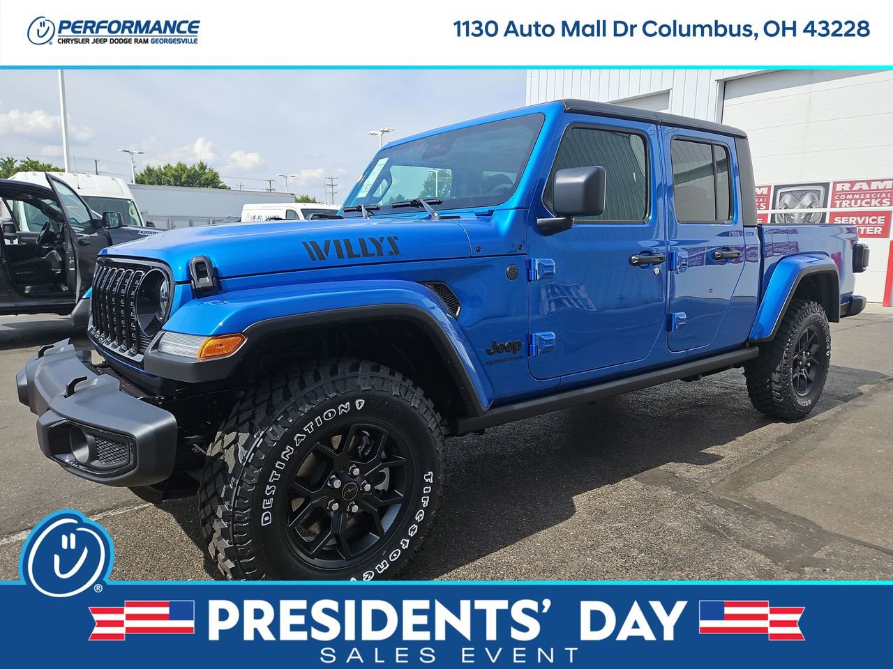 New 2025 Jeep Gladiator Willys image 3