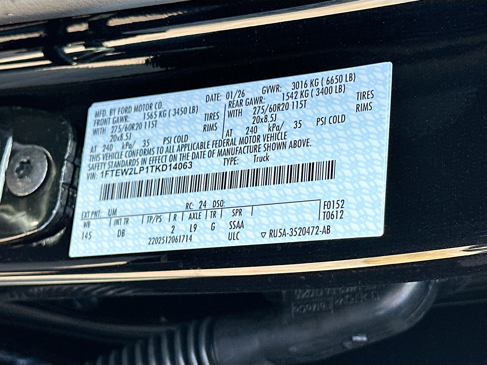 New 2026 Ford F150 STX w/ Equipment Group 200A image 20