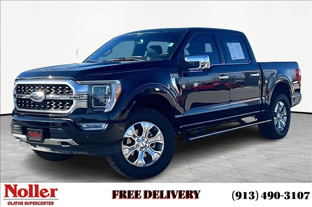 Used 2022 Ford F150 Platinum w/ Equipment Group 701A High image 1