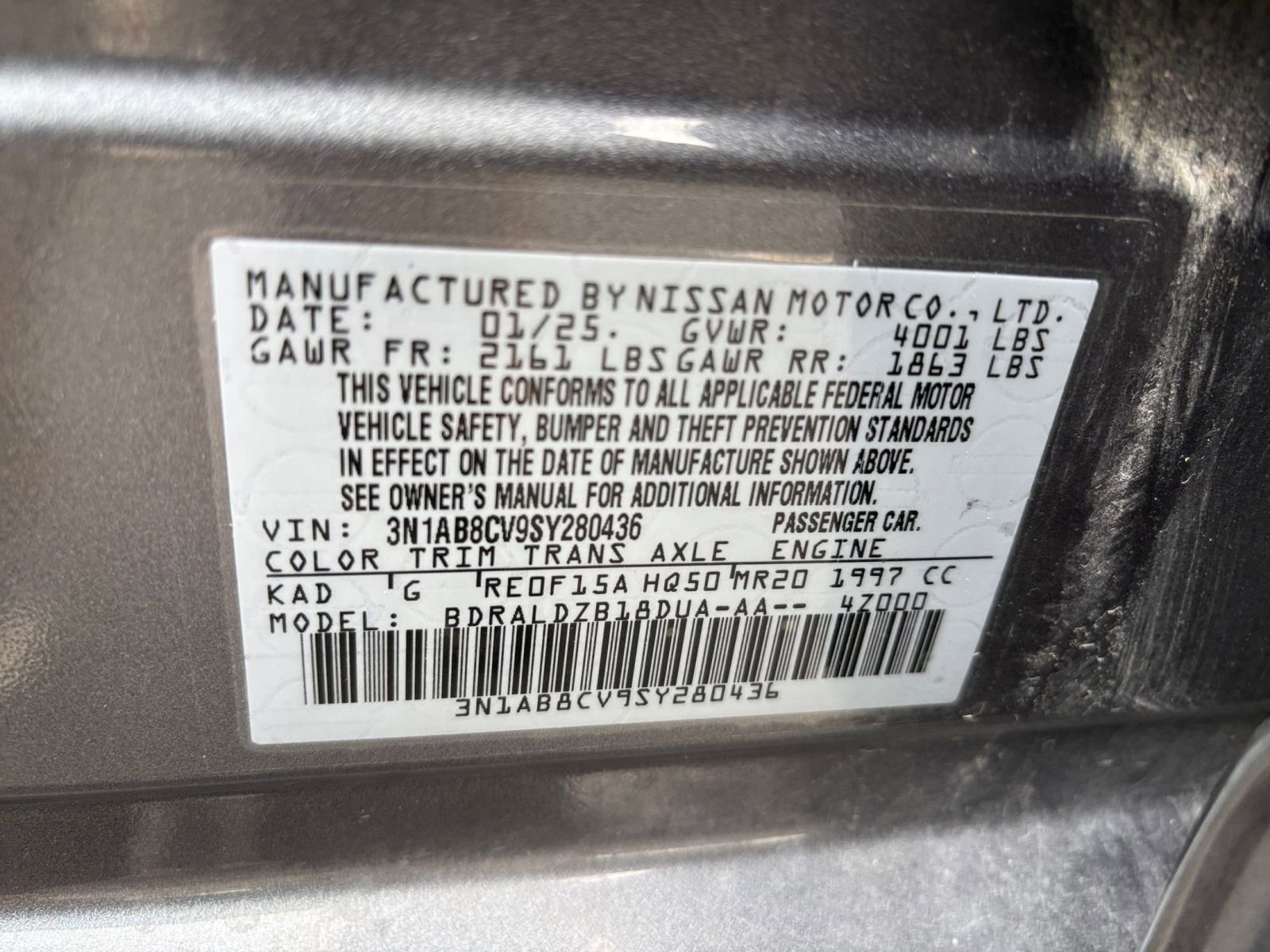 Used 2025 Nissan Sentra SV image 22