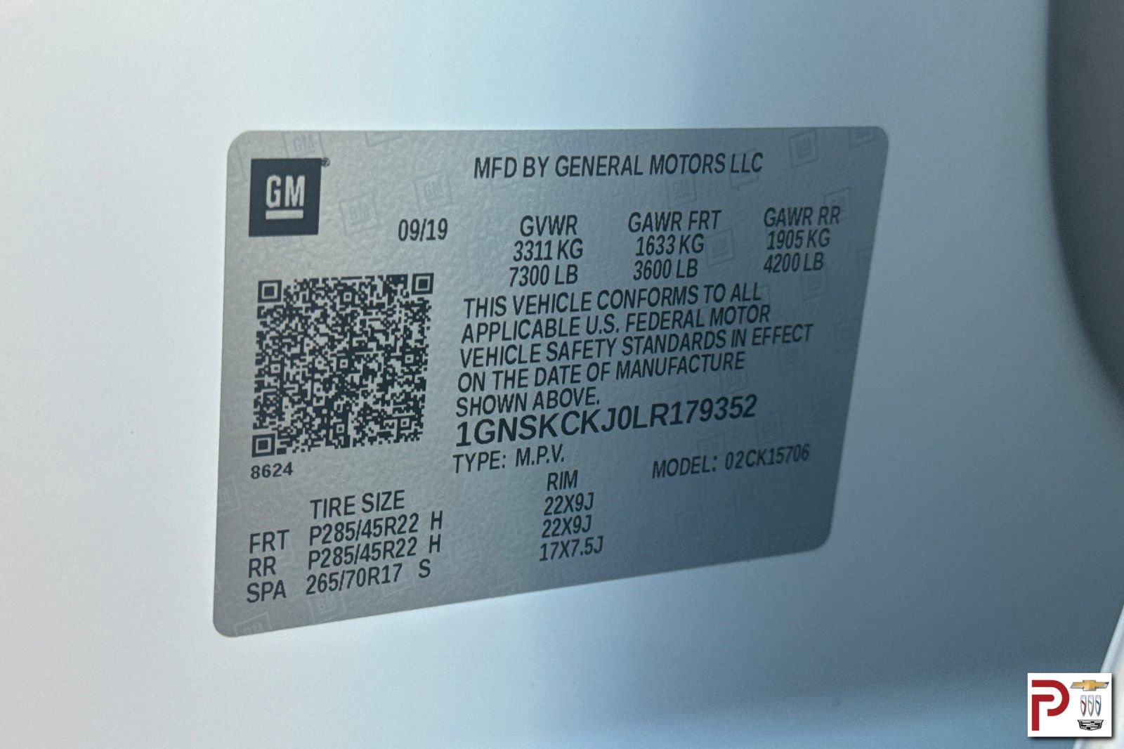 Certified 2020 Chevrolet Tahoe Premier w/ 6.2L Performance Package image 42