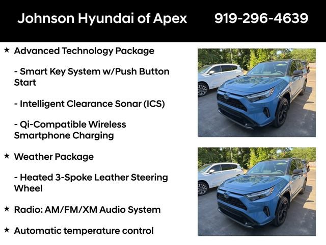 Used 2024 Toyota RAV4 XSE w/ Advanced Technology Package AWD/4WD image 3