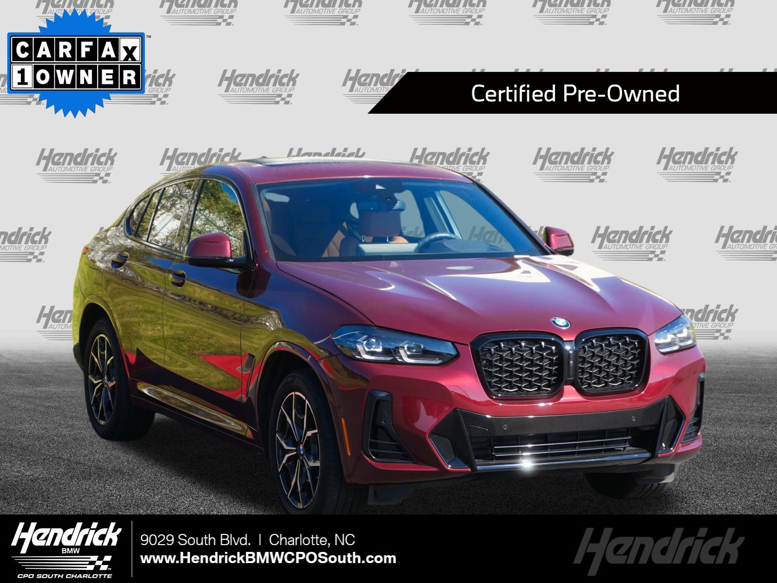 Certified 2025 BMW X4 xDrive30i w/ Premium Package