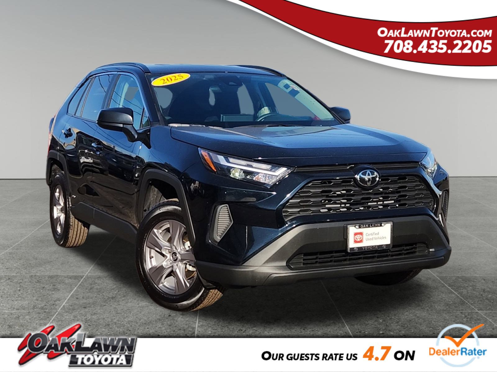 Certified 2025 Toyota RAV4 LE