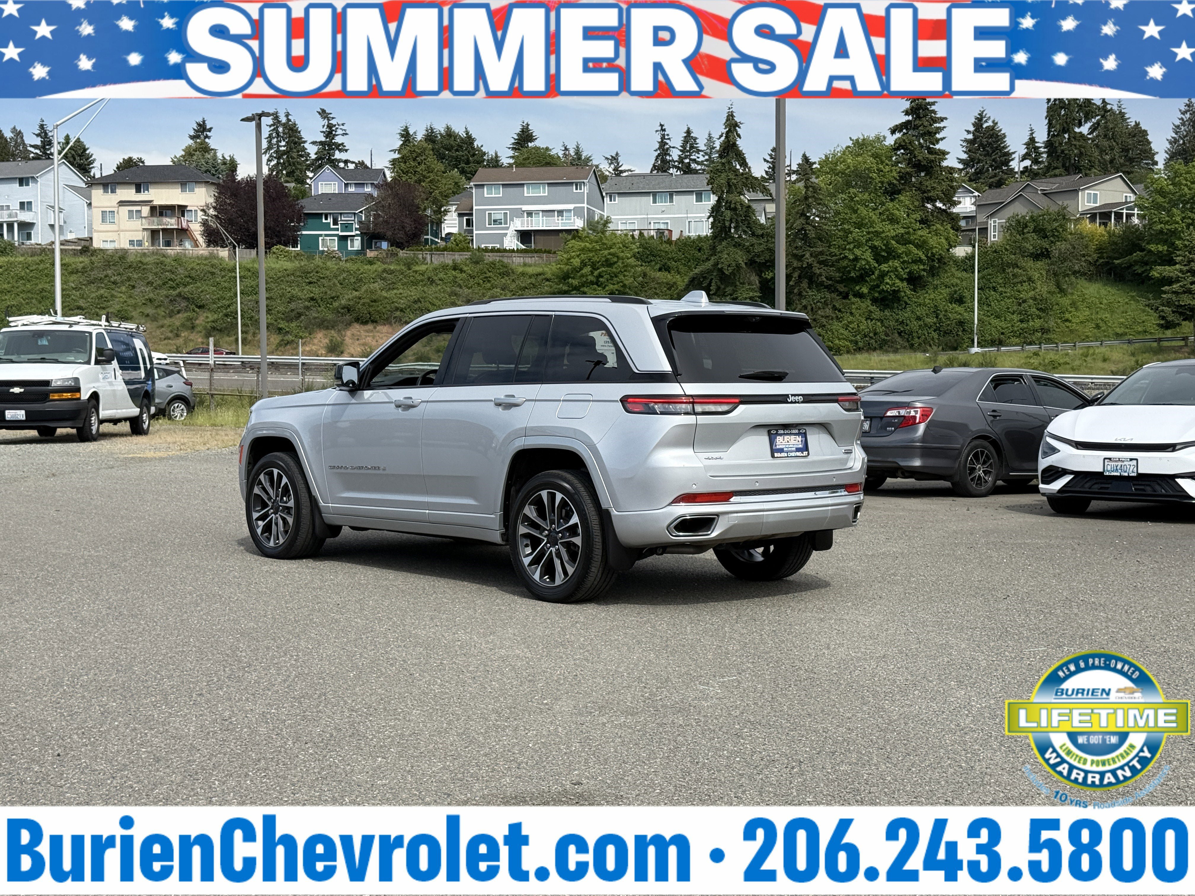 Used 2022 Jeep Grand Cherokee Overland w/ Adv Protech Group III AWD/4WD image 42