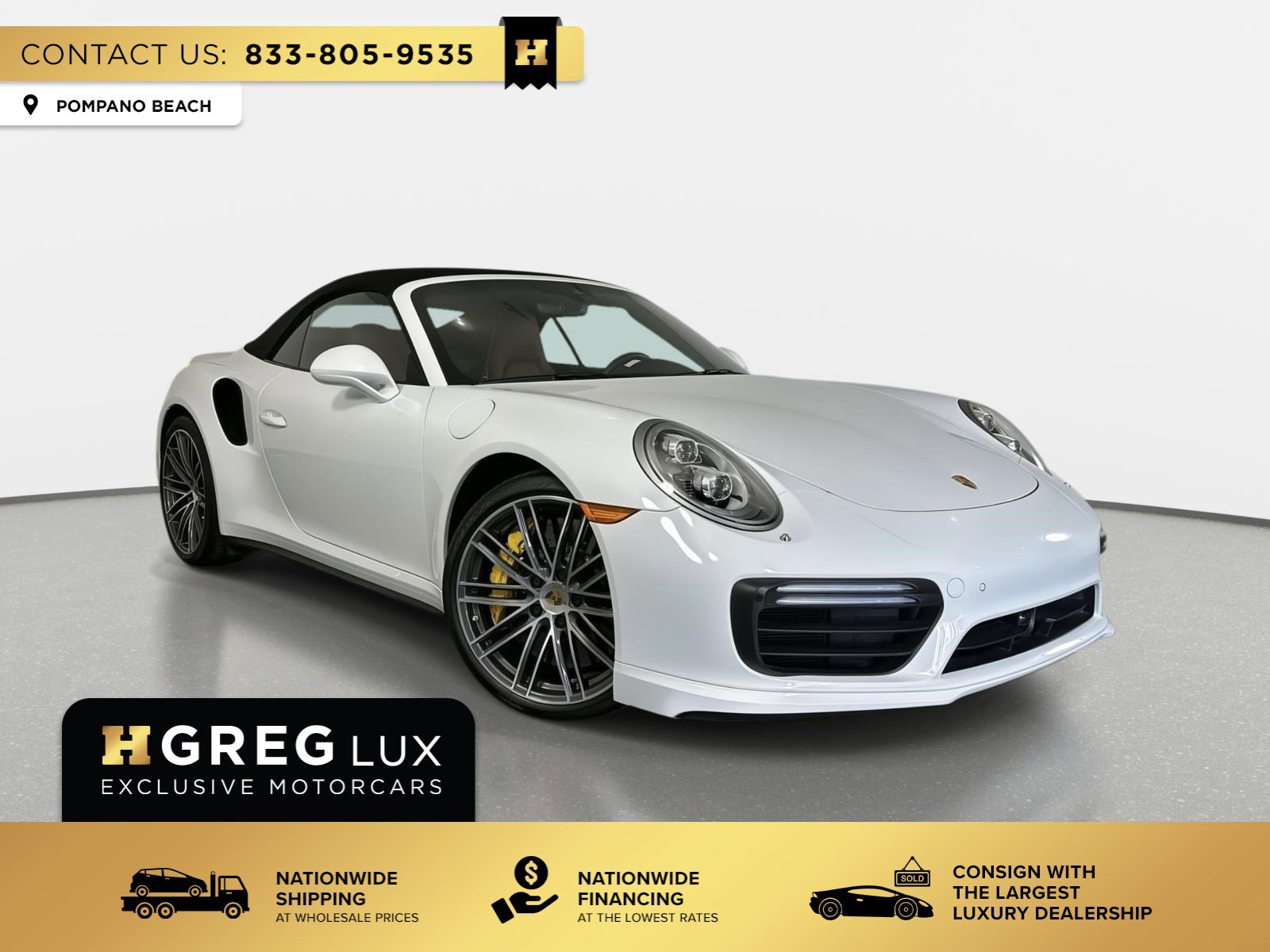 Used 2017 Porsche 911 Turbo S AWD/4WD image 1