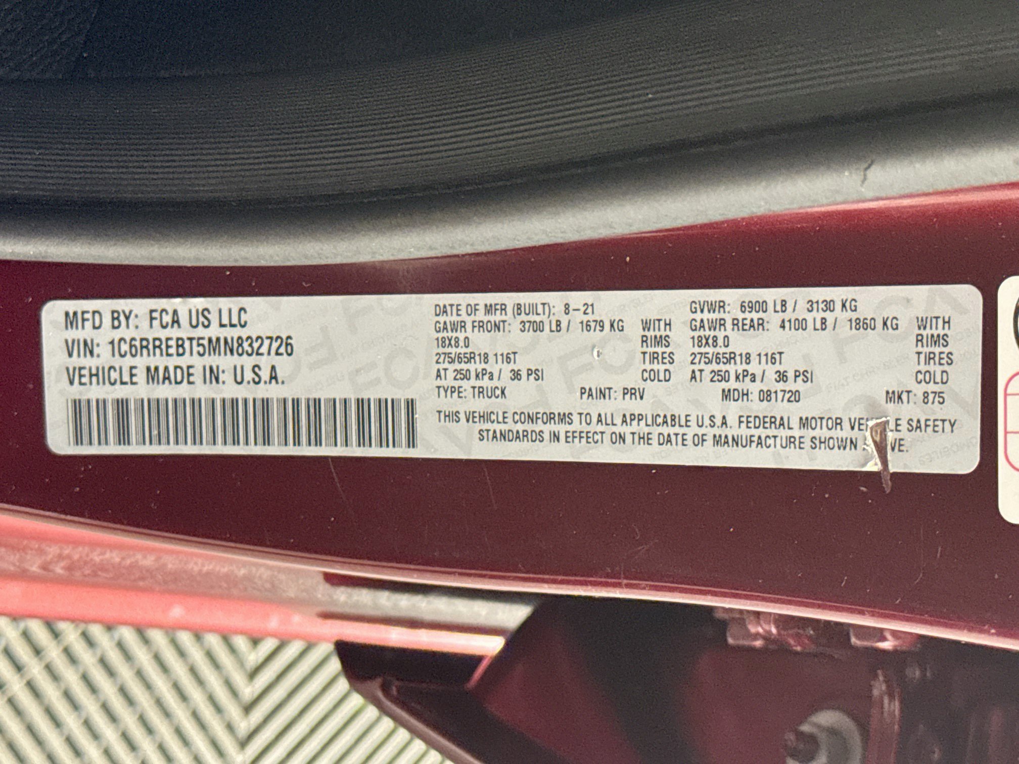 Used 2021 RAM 1500 Big Horn RWD image 38