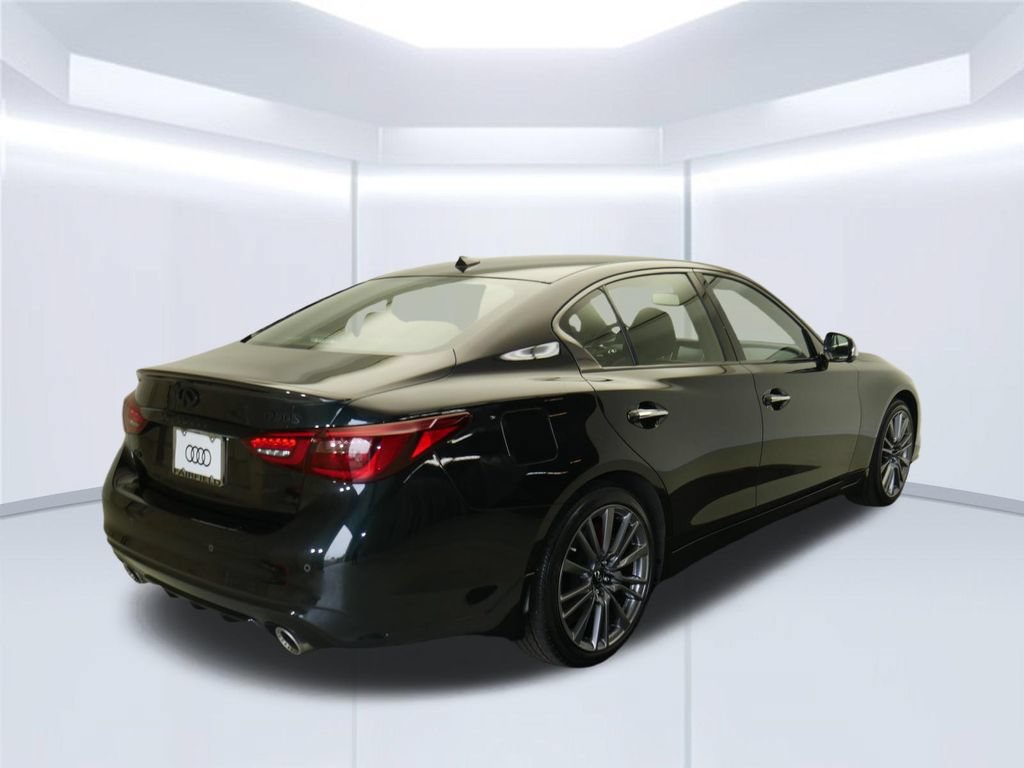 Used 2024 INFINITI Q50 Red Sport 400 w/ Black Opal Edition AWD/4WD image 7