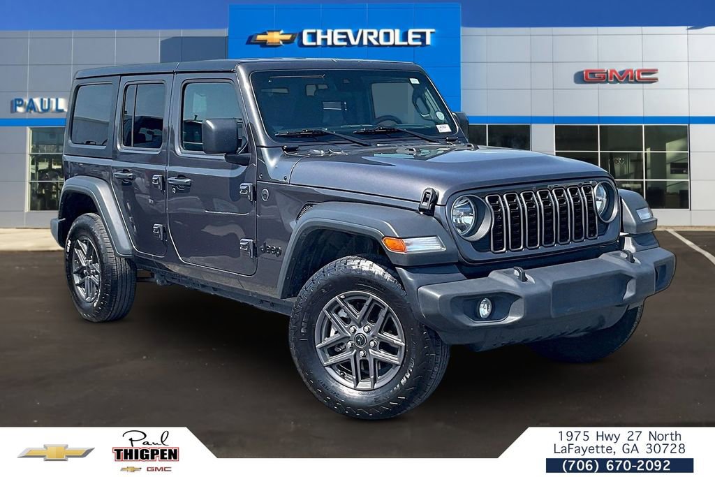 Used 2025 Jeep Wrangler Unlimited Sport AWD/4WD image 1