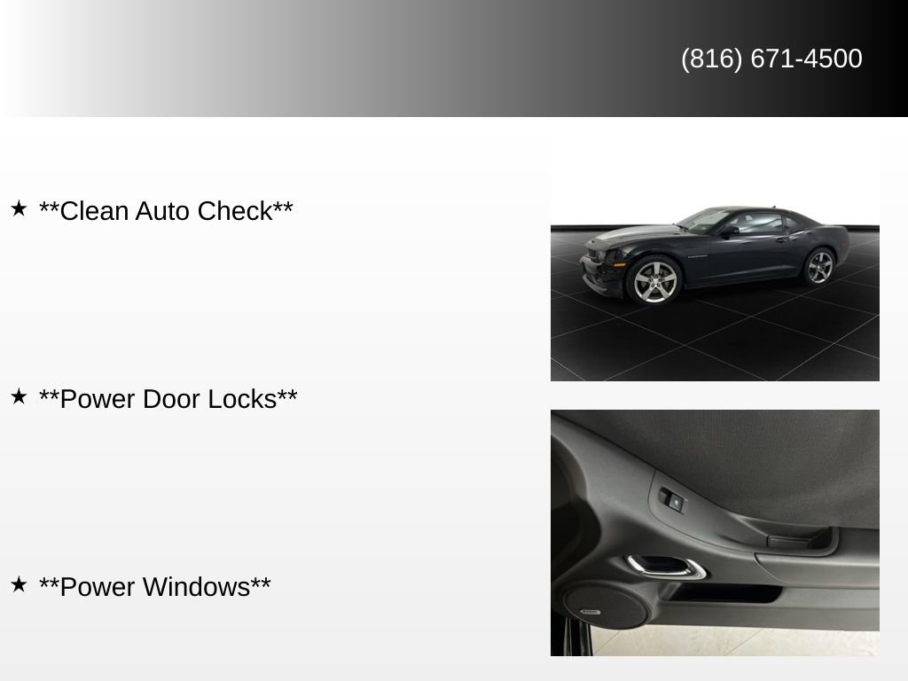 Used 2010 Chevrolet Camaro SS w/ RS Package image 65