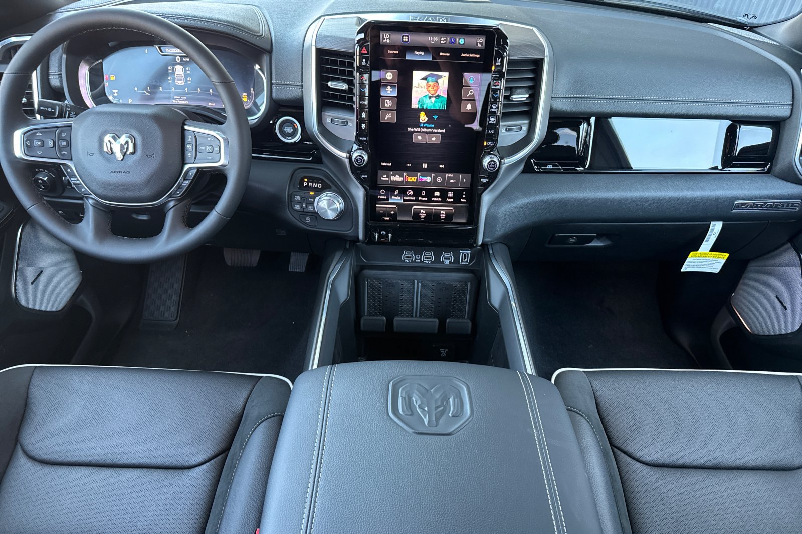 New 2026 RAM 1500 Laramie w/ Night Edition AWD/4WD image 12
