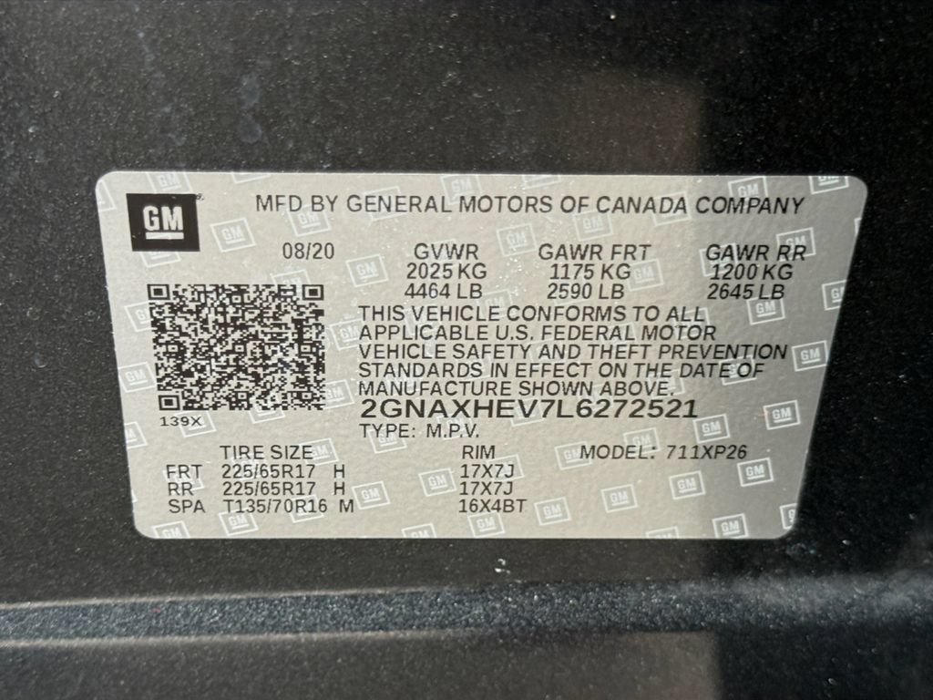 Used 2020 Chevrolet Equinox LS w/ LS Convenience Package FWD image 22