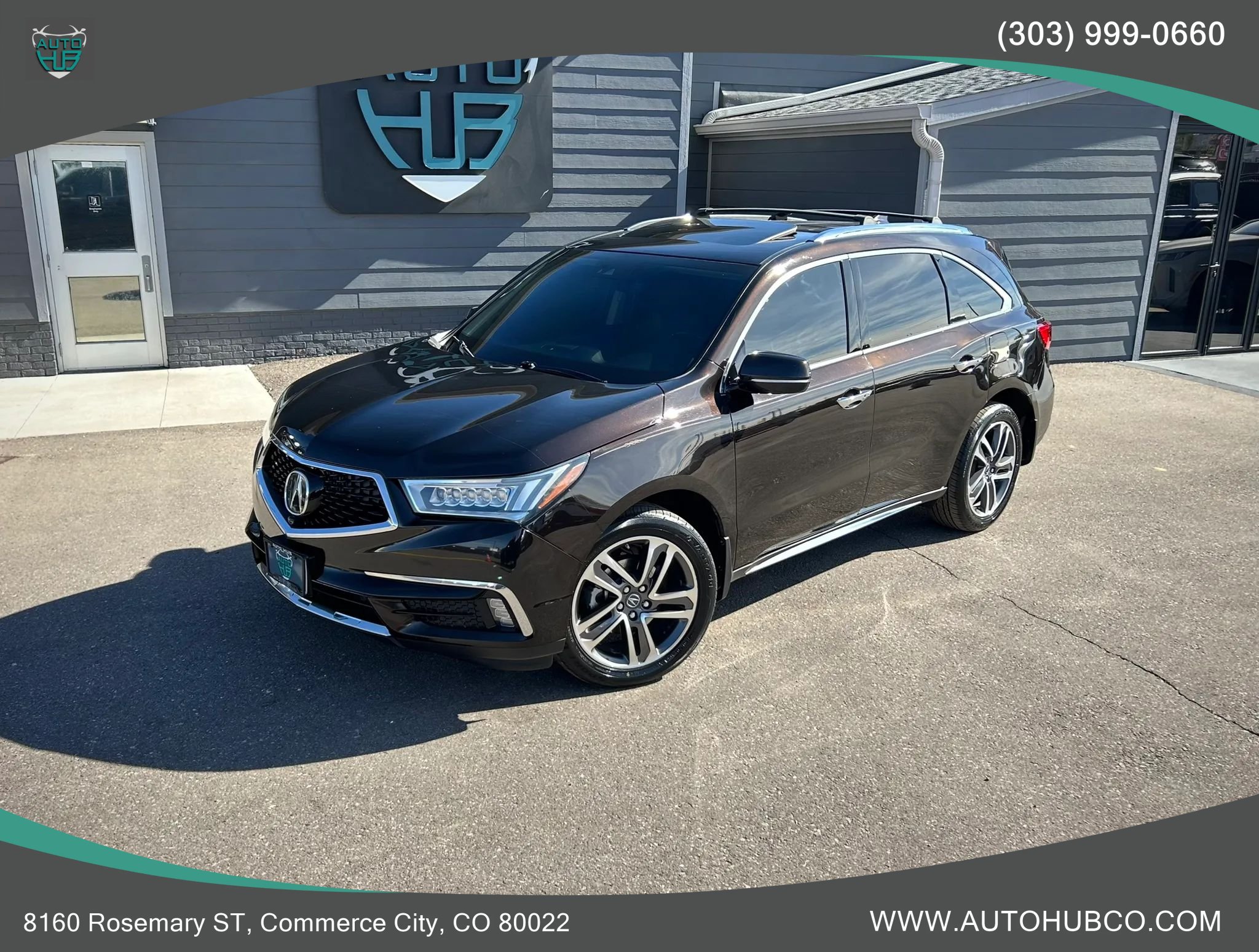 Used 2017 Acura MDX w/ Advance Package AWD/4WD image 2