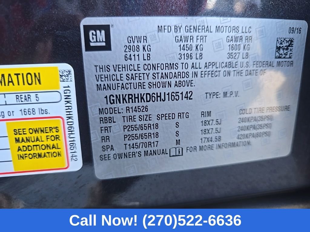 Used 2017 Chevrolet Traverse LT image 13