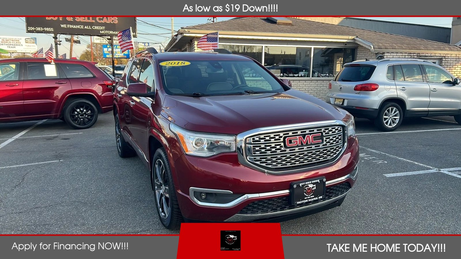 Used 2018 GMC Acadia Denali w/ LPO, Protection Package image 7