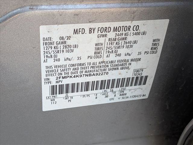 Used 2022 Ford Edge Titanium w/ Equipment Group 301A image 15