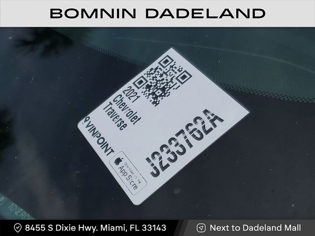 Used 2021 Chevrolet Traverse LT image 28