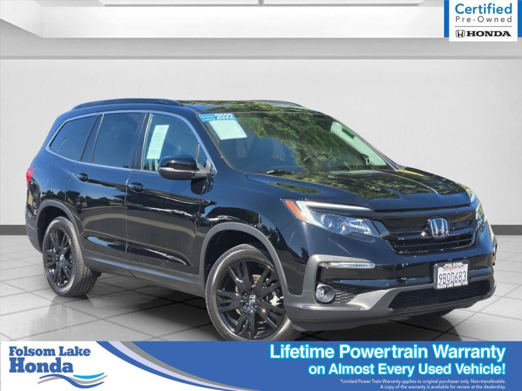 Certified 2022 Honda Pilot Special Edition