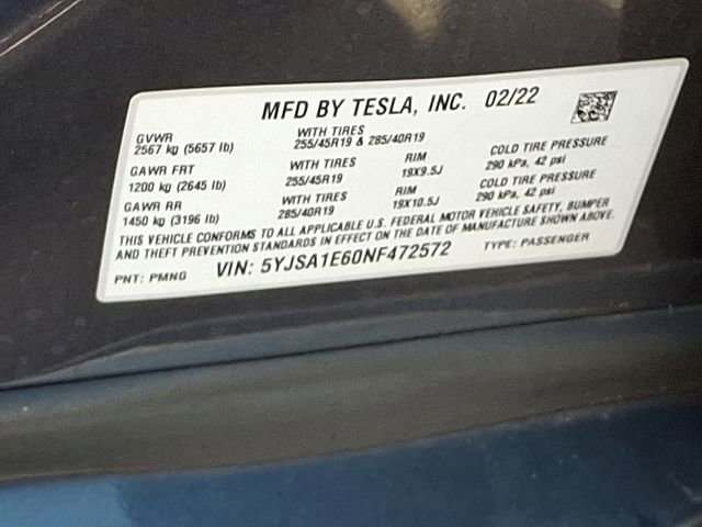 Used 2022 Tesla Model S Plaid image 42