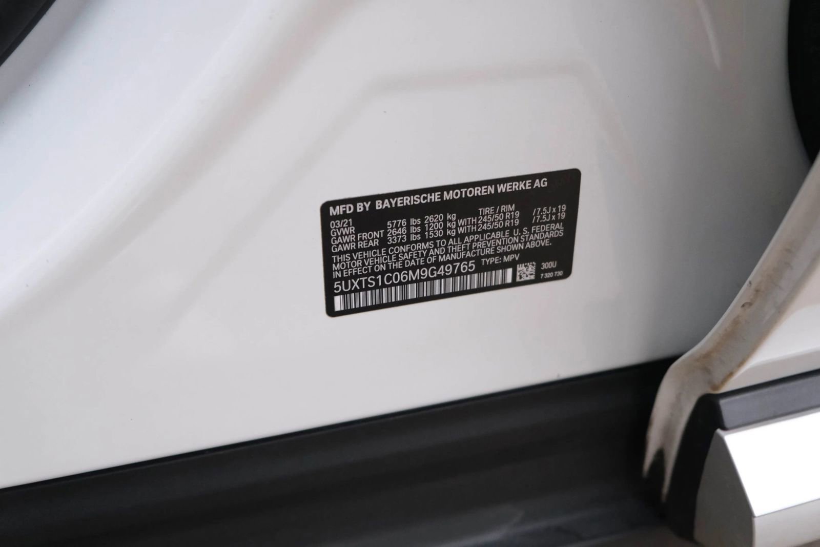 Used 2021 BMW X3 xDrive30e w/ Convenience Package (ZC2) image 49