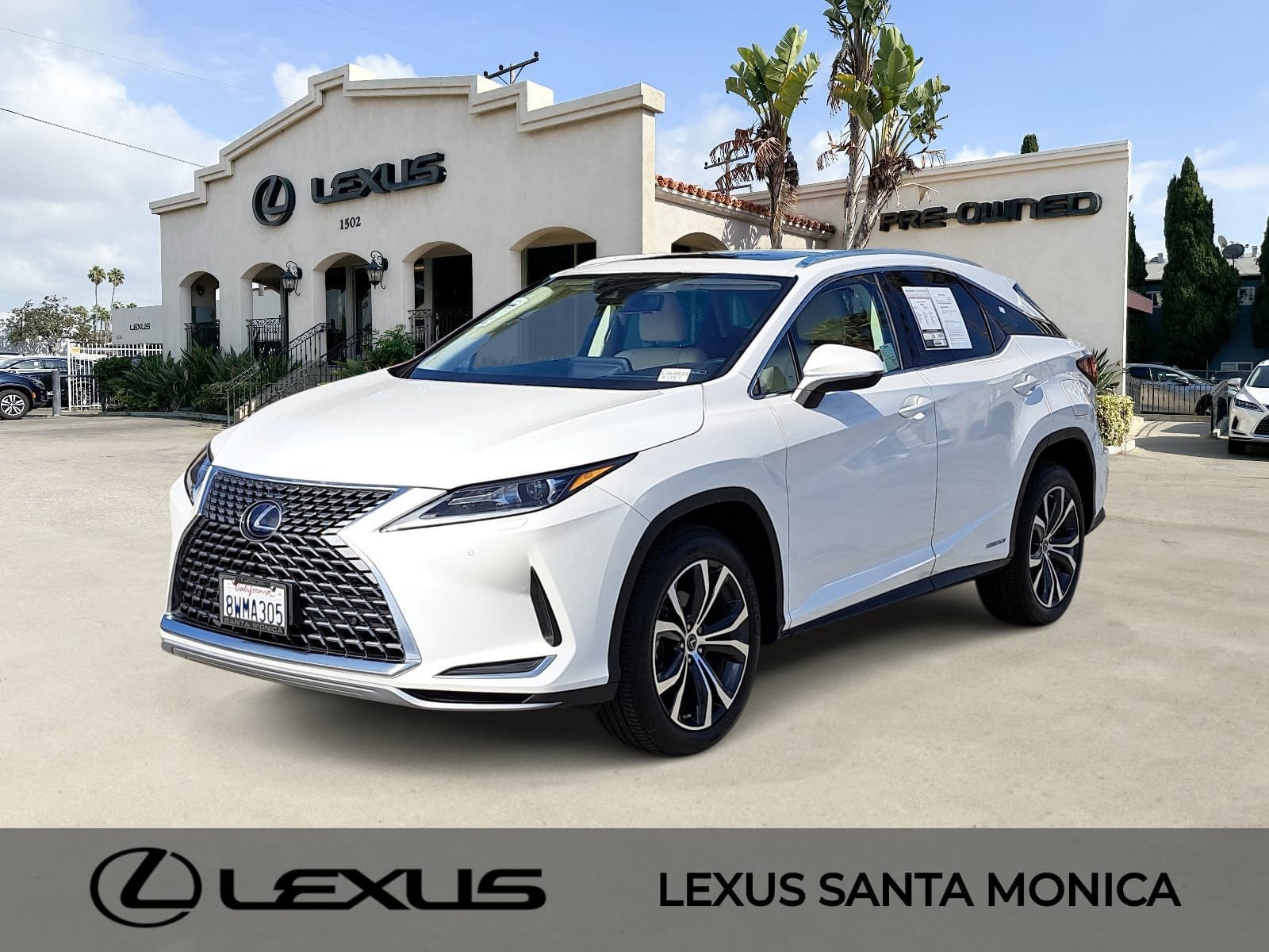 Used 2021 Lexus RX 450h AWD w/ Premium Package