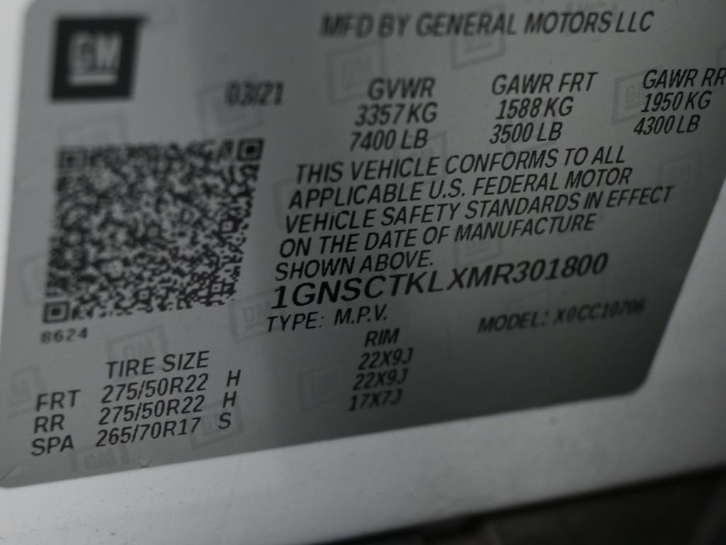 Used 2021 Chevrolet Tahoe High Country image 35
