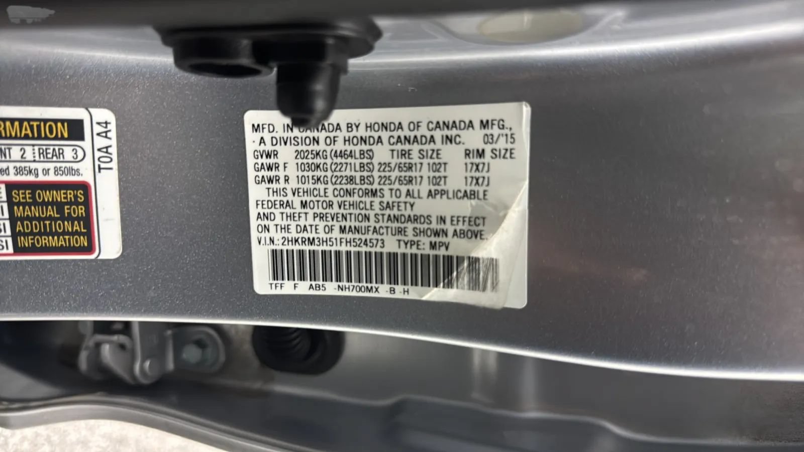 Used 2015 Honda CR-V EX image 27
