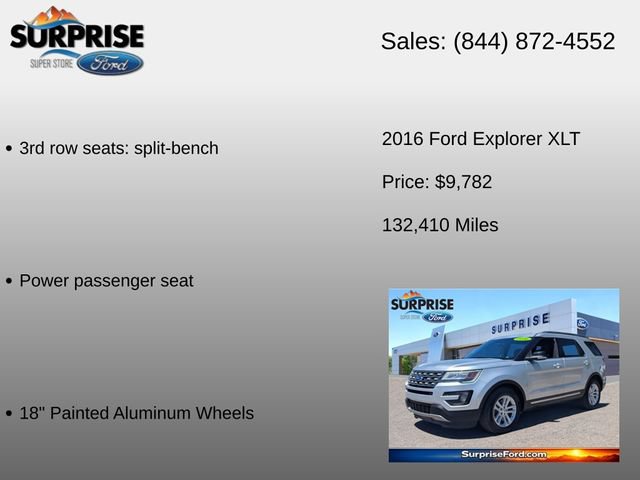 Used 2016 Ford Explorer XLT FWD image 12