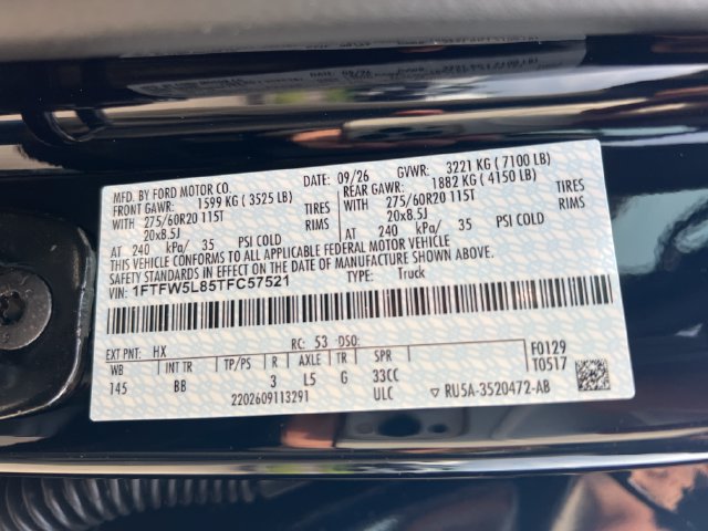 New 2026 Ford F150 Lariat AWD/4WD image 19