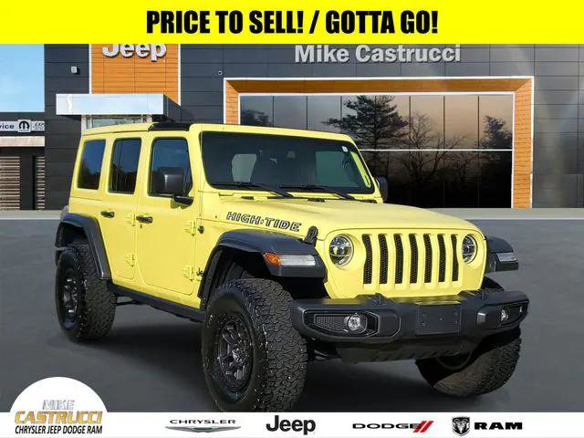 Certified 2022 Jeep Wrangler Unlimited Sport AWD/4WD image 1