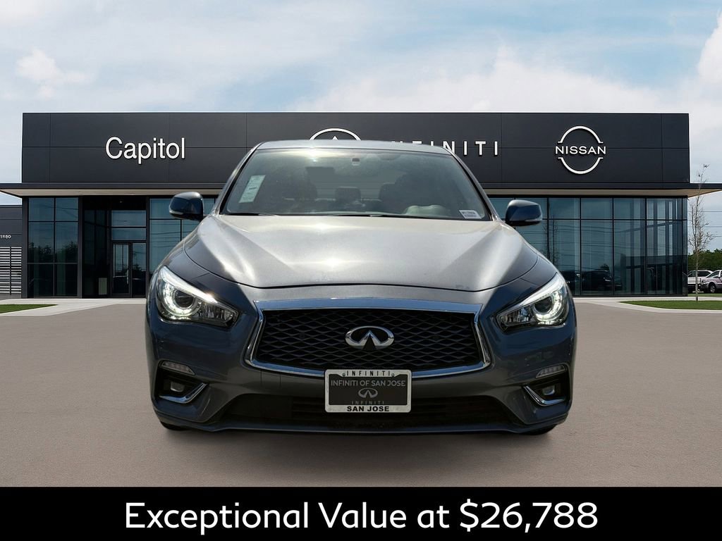 Used 2022 INFINITI Q50 Luxe w/ Cargo Package image 2