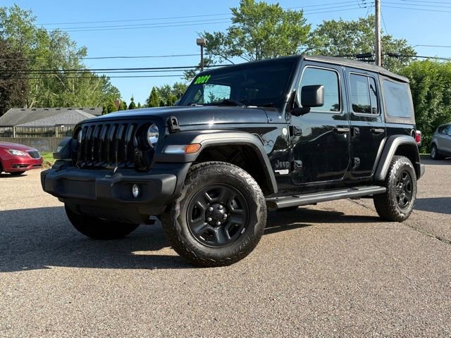 Used 2021 Jeep Wrangler Unlimited Sport AWD/4WD image 2