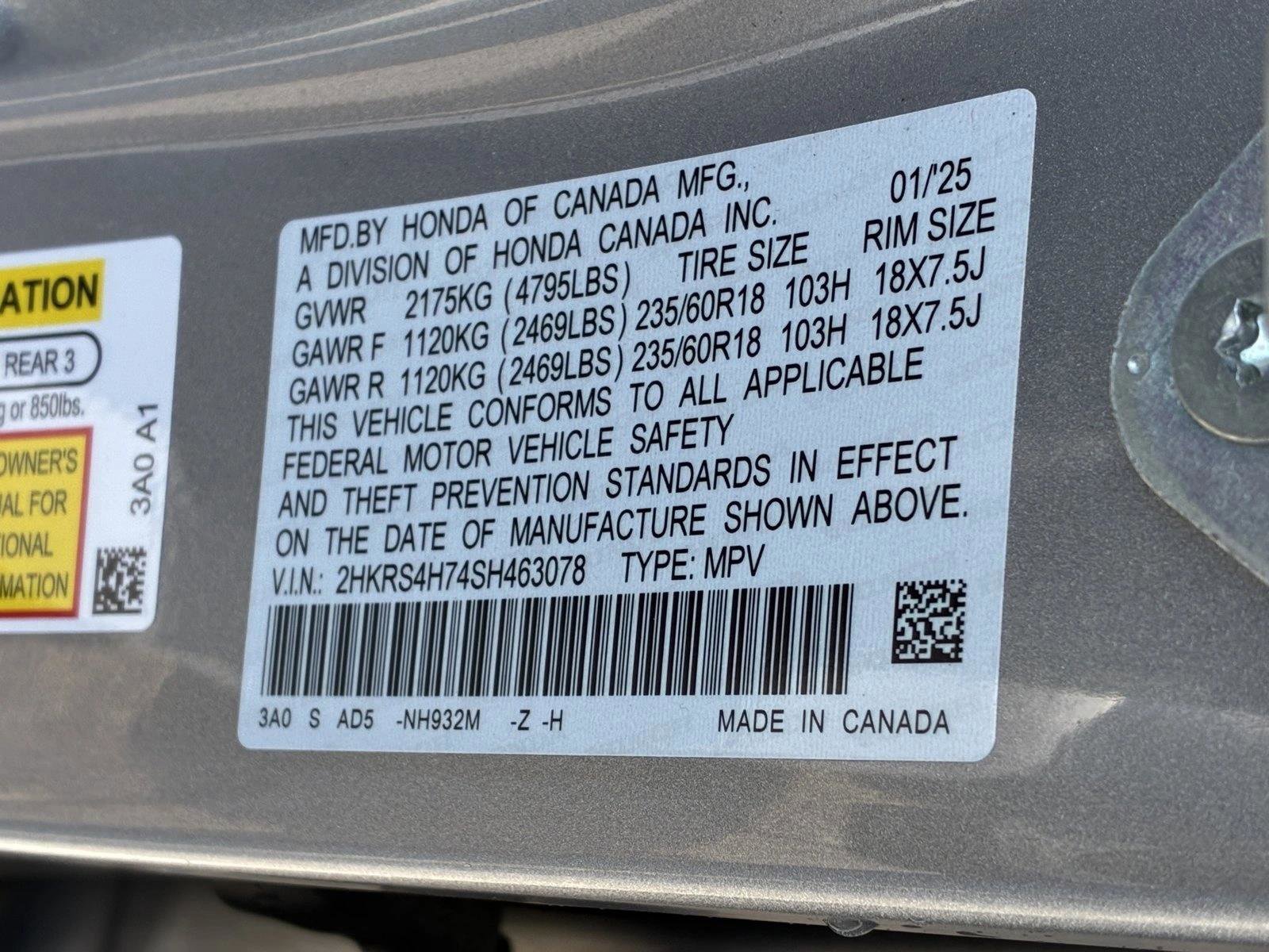 Used 2025 Honda CR-V EX-L image 15