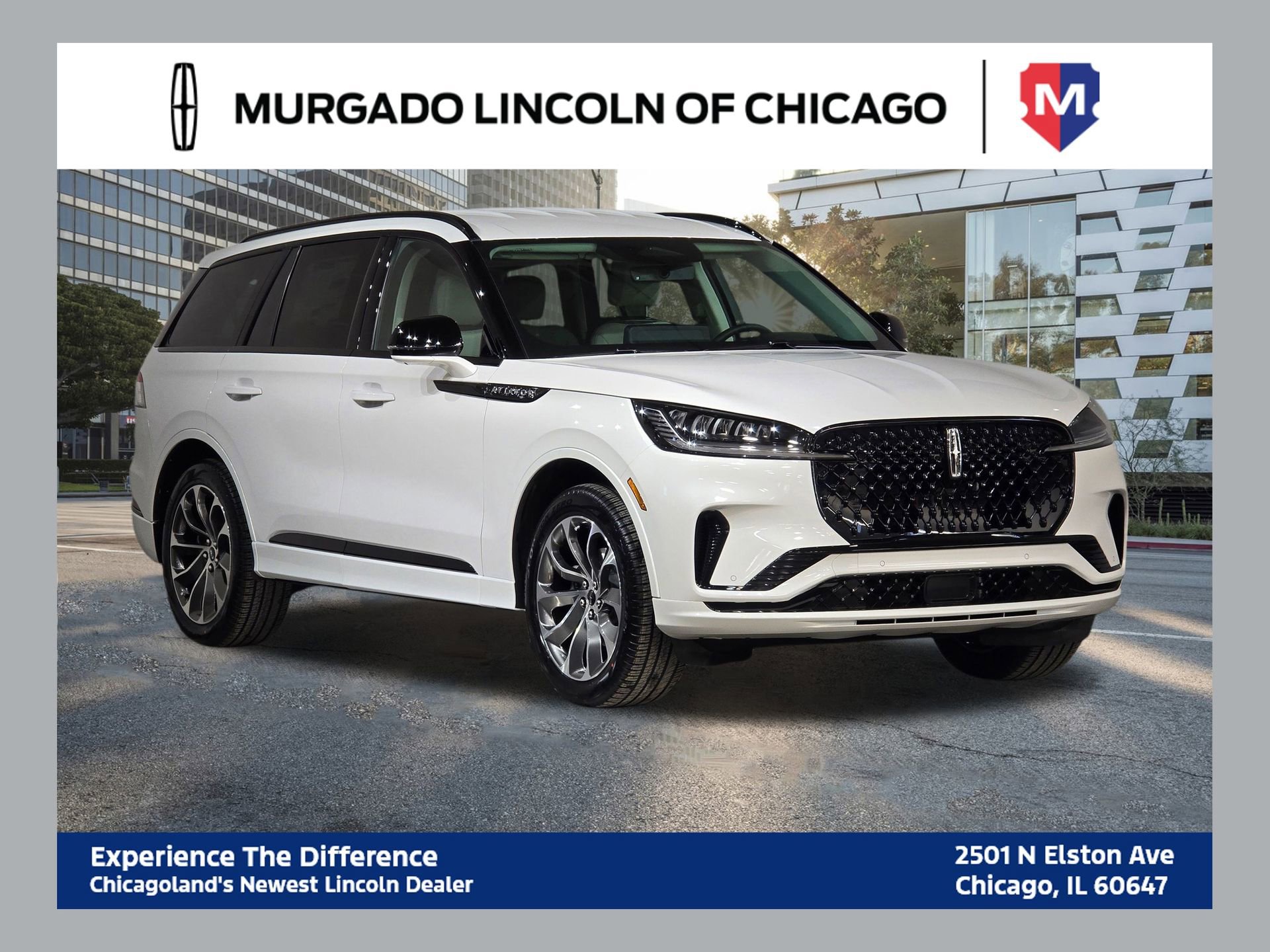 New 2026 Lincoln Aviator AWD w/ Jet Appearance Package 360° Tour
