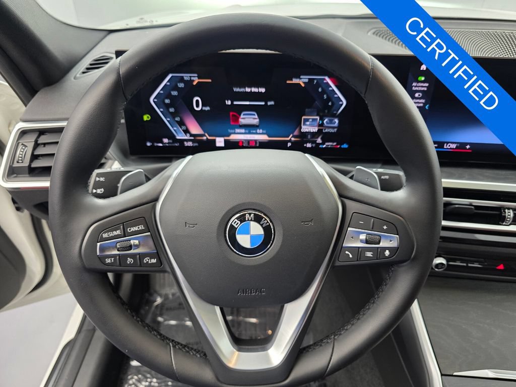 Certified 2023 BMW 330i Sedan w/ Driving Assistance Package RWD image 18