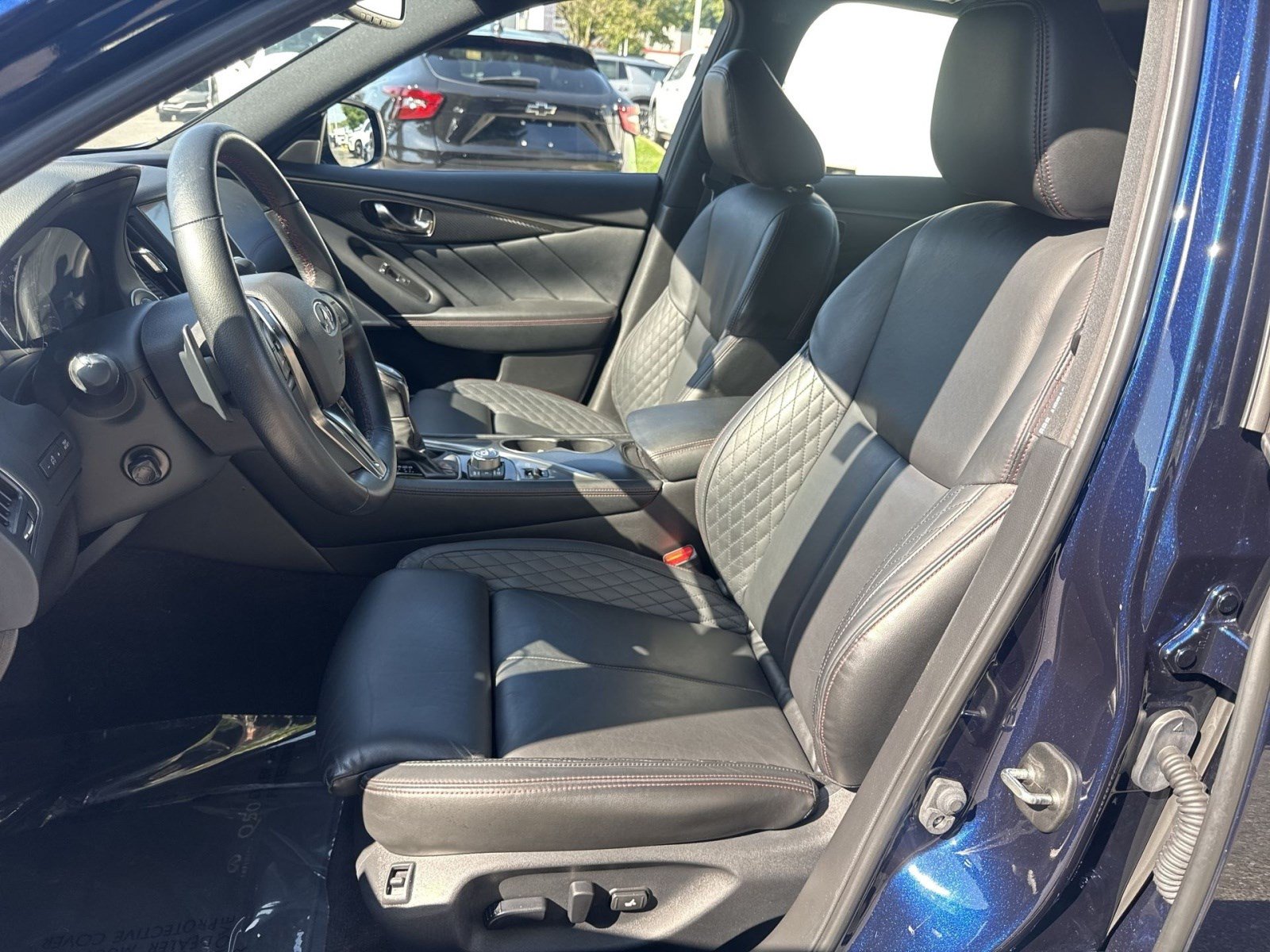 Used 2024 INFINITI Q50 Red Sport 400 w/ Carbon Fiber Package AWD/4WD image 13