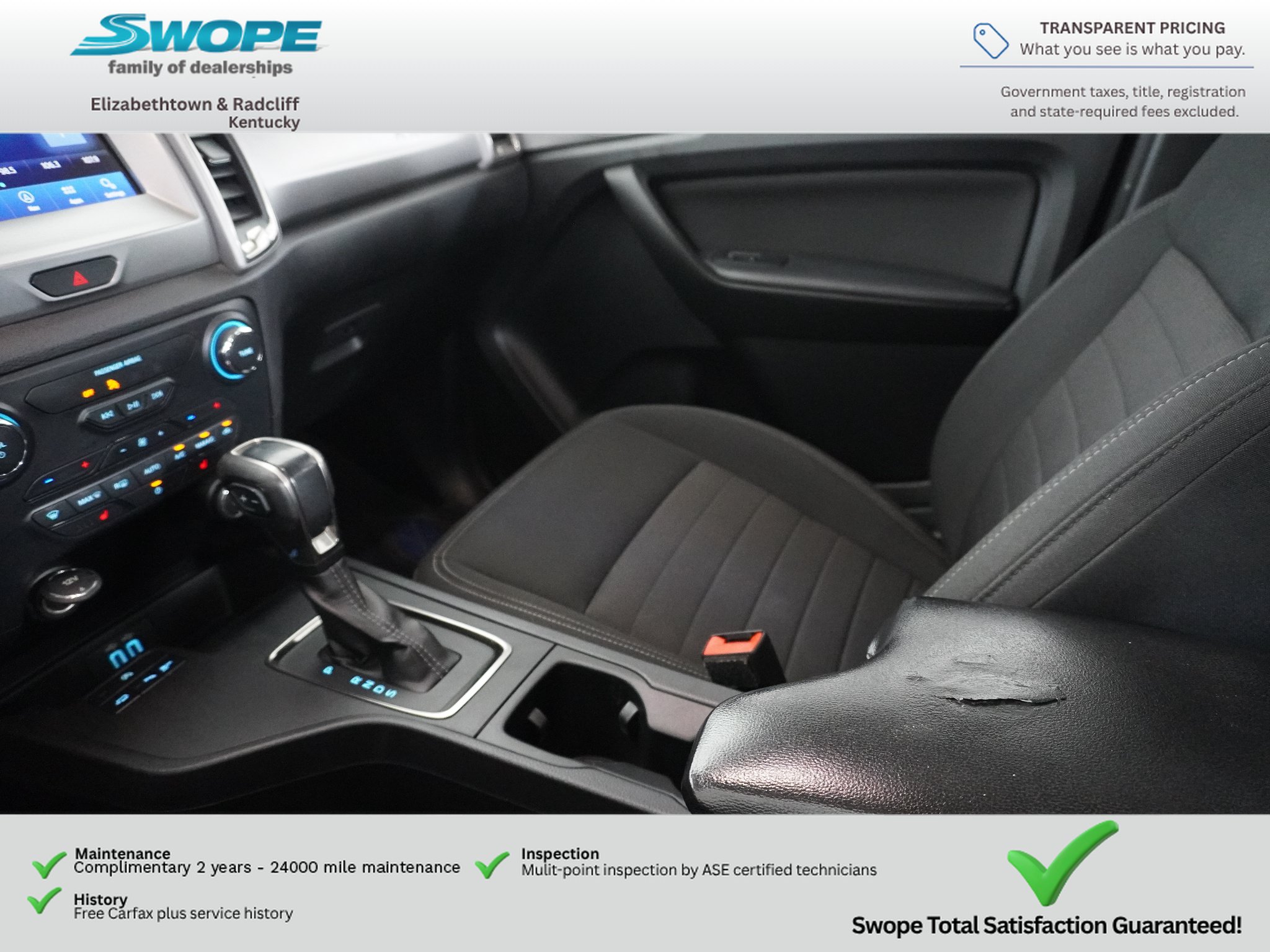 Used 2019 Ford Ranger XLT w/ Equipment Group 302A Luxury RWD image 25