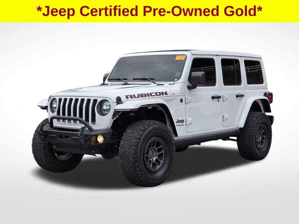 Used 2021 Jeep Wrangler Unlimited Rubicon w/ Xtreme Recon 35" Tire Package AWD/4WD image 2