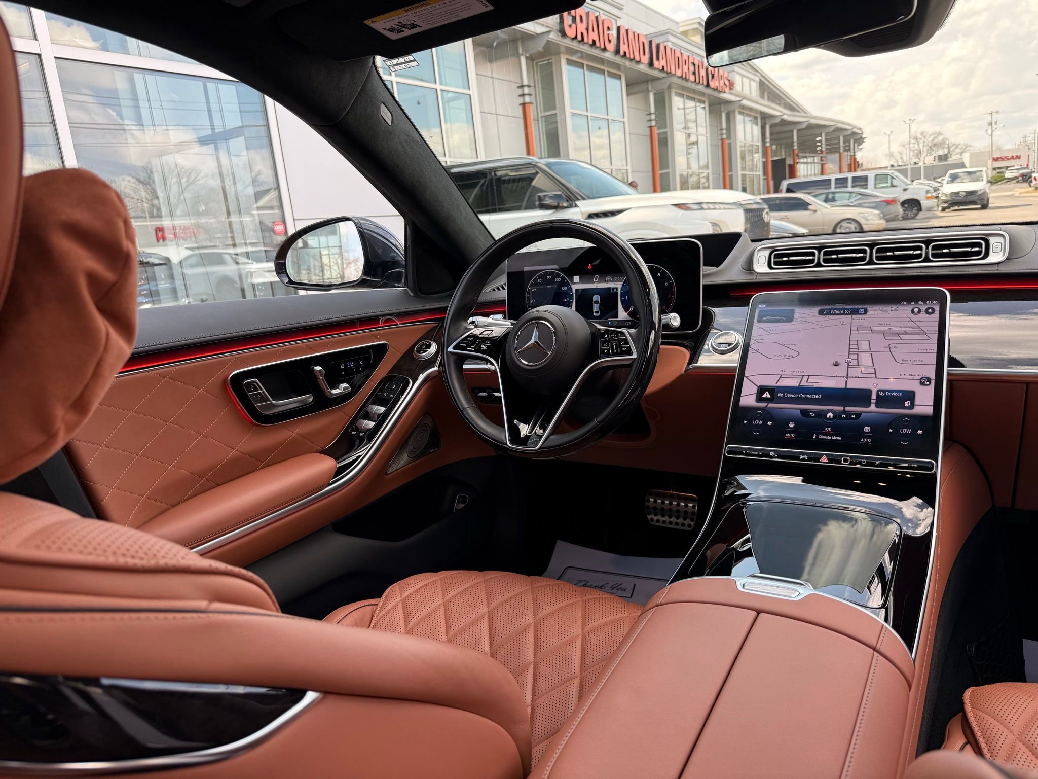 Used 2022 Mercedes-Benz S 580 4MATIC Sedan w/ AMG Line Package image 36