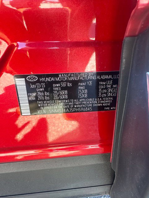 Certified 2023 Hyundai Santa Fe SEL w/ Premium Package FWD image 5