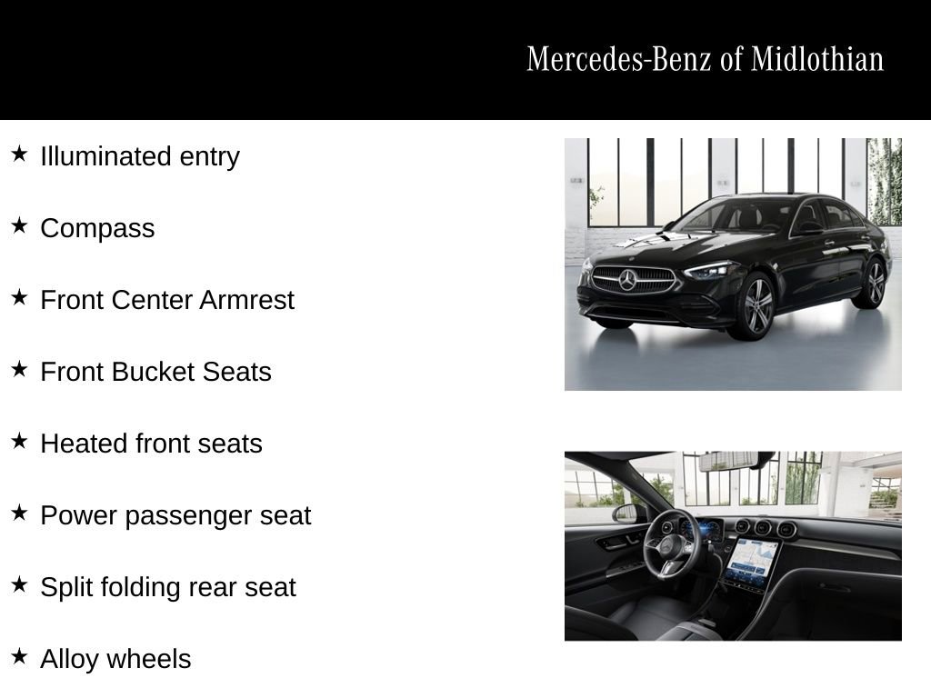 New 2025 Mercedes-Benz C 300 4MATIC Sedan image 12