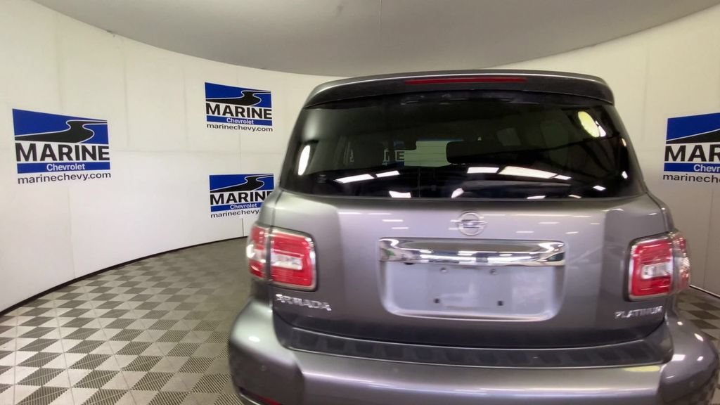 Used 2017 Nissan Armada Platinum w/ Captain Seat Package RWD image 9