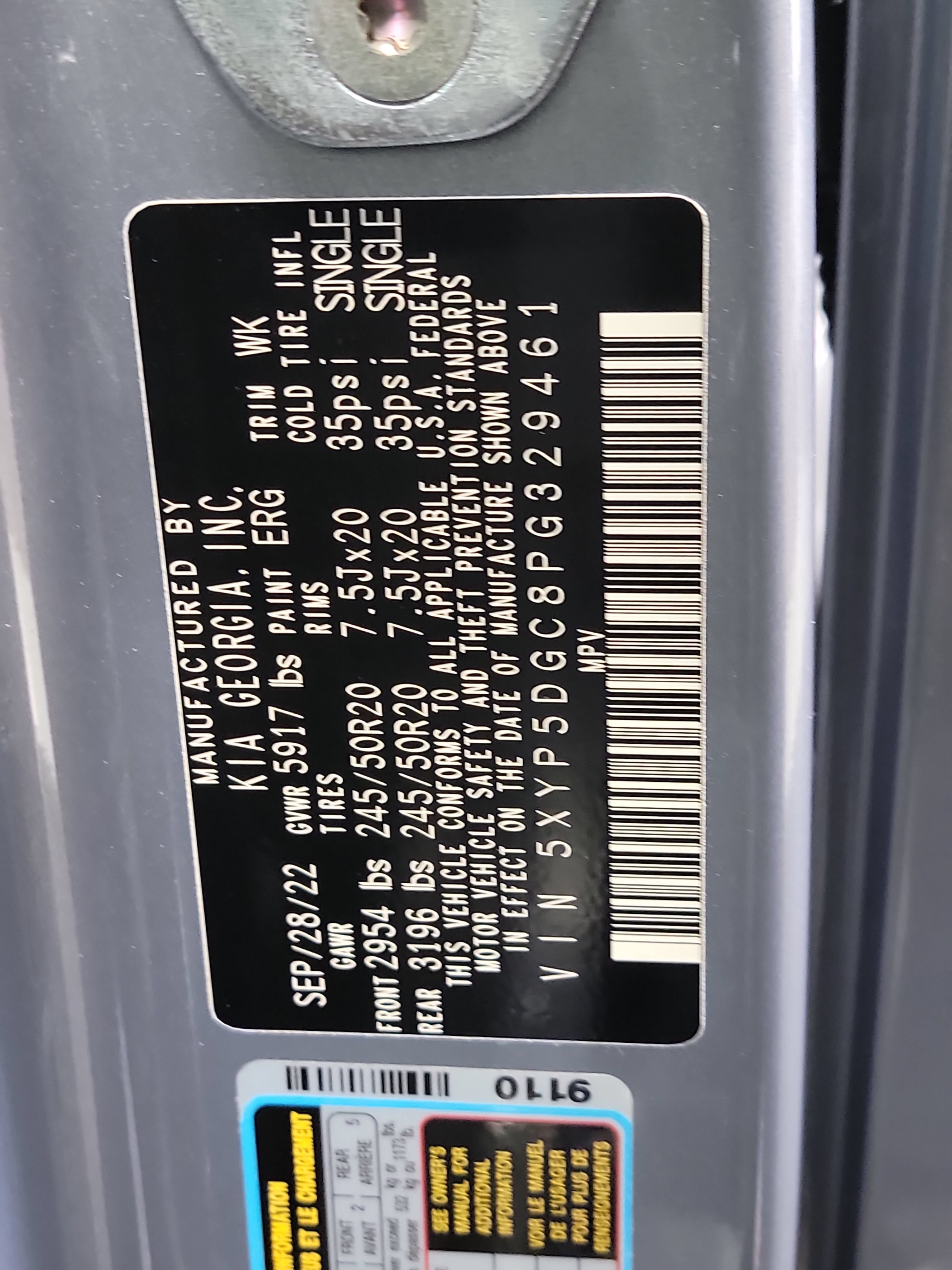 Used 2023 Kia Telluride SX X-Line AWD/4WD image 33